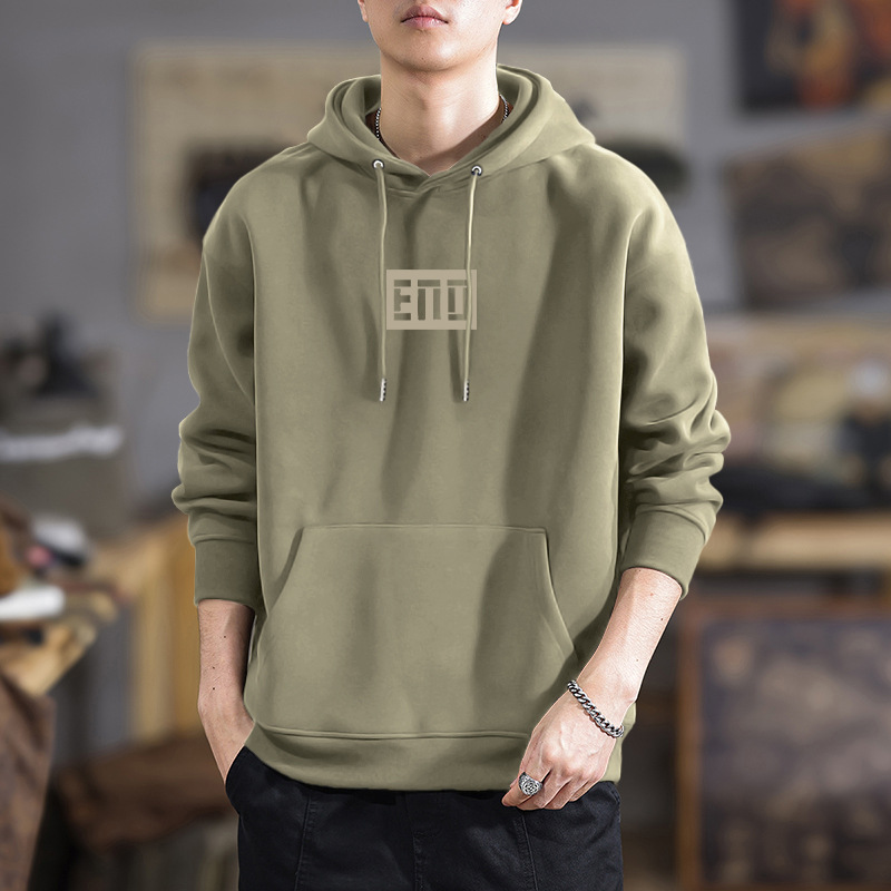 420g pesado chaqueta con capuz japonesa para hombres primavera y otoño más vello grueso chaqueta de moda para hombres pareja