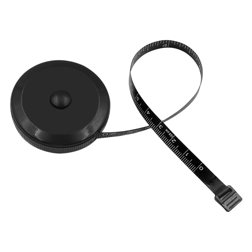 Черно-белая рулетка измерительная рулетка Подарочная рулетка мини рулетка автоматическая выдвижная пластиковая мягкая линейка измерительный гаджет лента