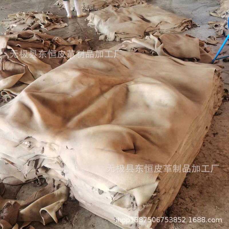 源头厂家 牛皮二层  黄牛皮 皮心 二层皮心 二层灰皮 反绒原材料