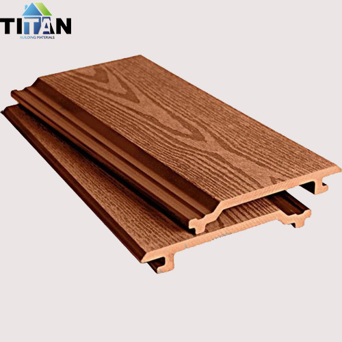 Tablero de la Gran Muralla de madera plástica coextruida al aire libre Tablero de pared exterior Rejilla ecológica Tablero de pared decorativo