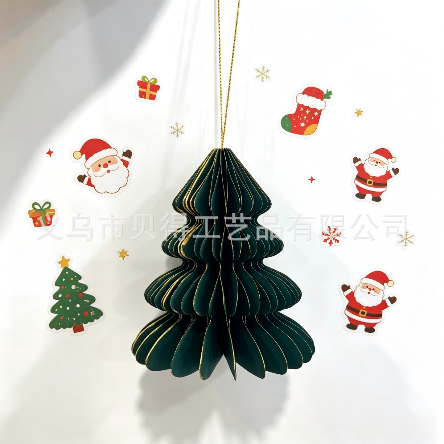 Decoraciones de Navidad, adornos de árbol de Navidad, colgantes de Navidad plegables, adornos de árbol de Navidad, árbol de mesa, árbol de Navidad