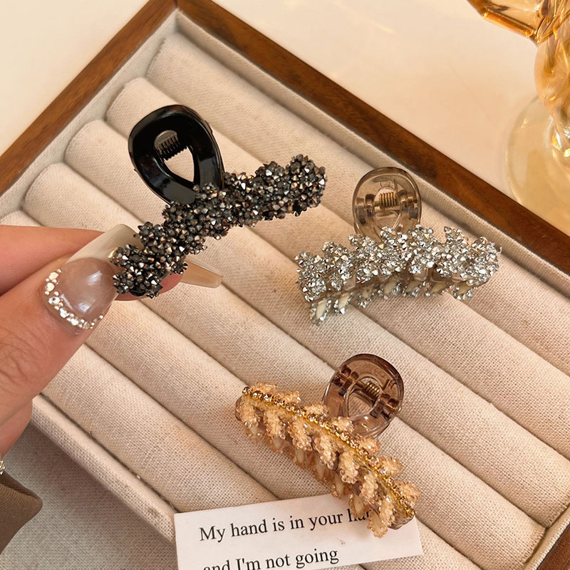 Luxe haarspeld met strass tarweaar voor dames voor achter op hoofd_voghion.com