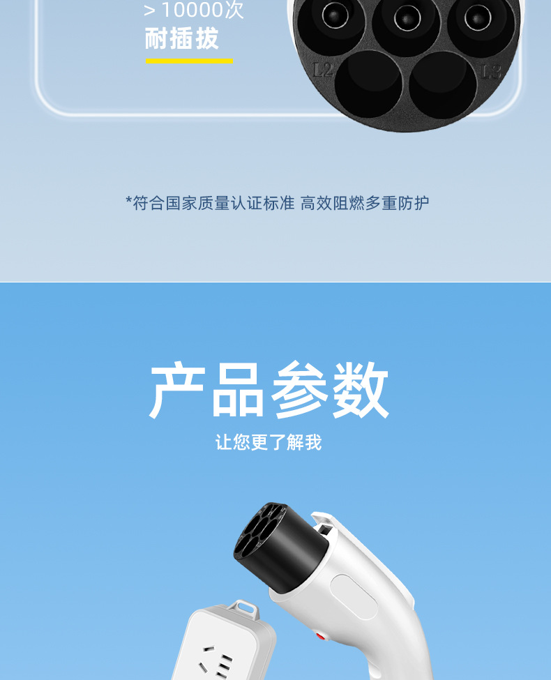 Discharge Gun for New Energy Electric Vehicles, High-Power External Power Supply Device, Plug-In Hybrid Electric Vehicle External Discharge