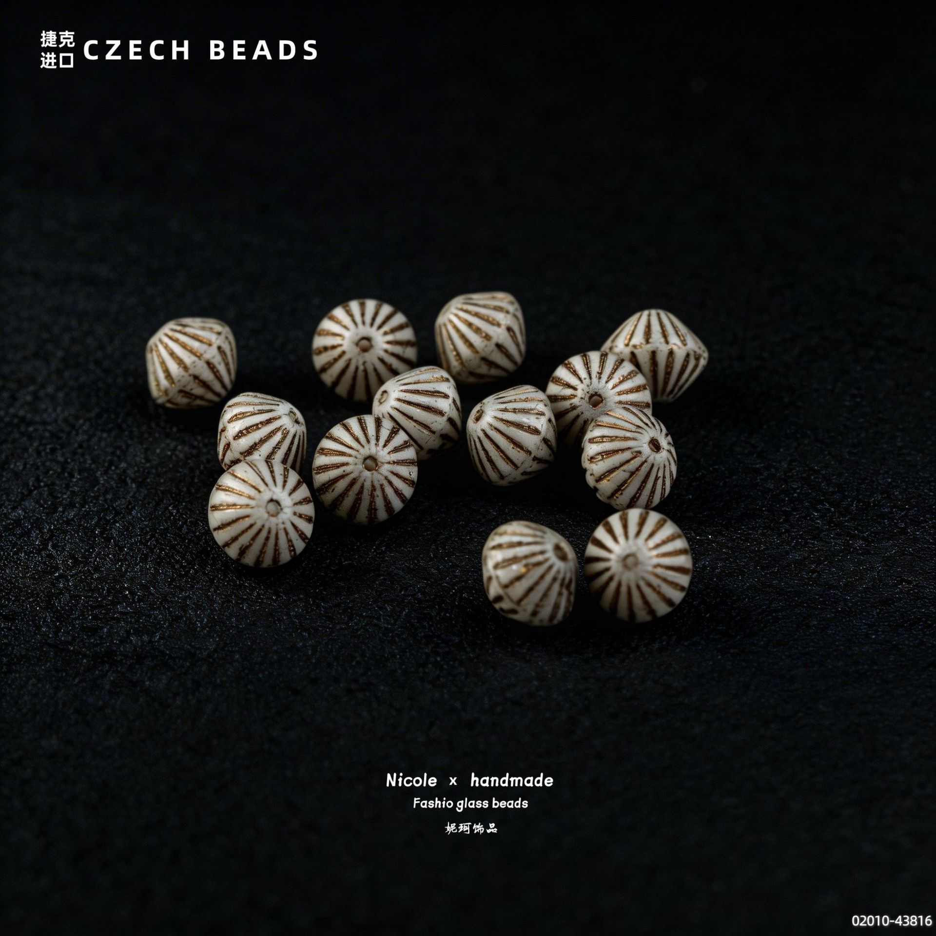 Importado Checo Baos Osha esmaltado linterna cuentas de mano 9mm accesorios de material DIY pulsera alrededor de 100 piezas image 10