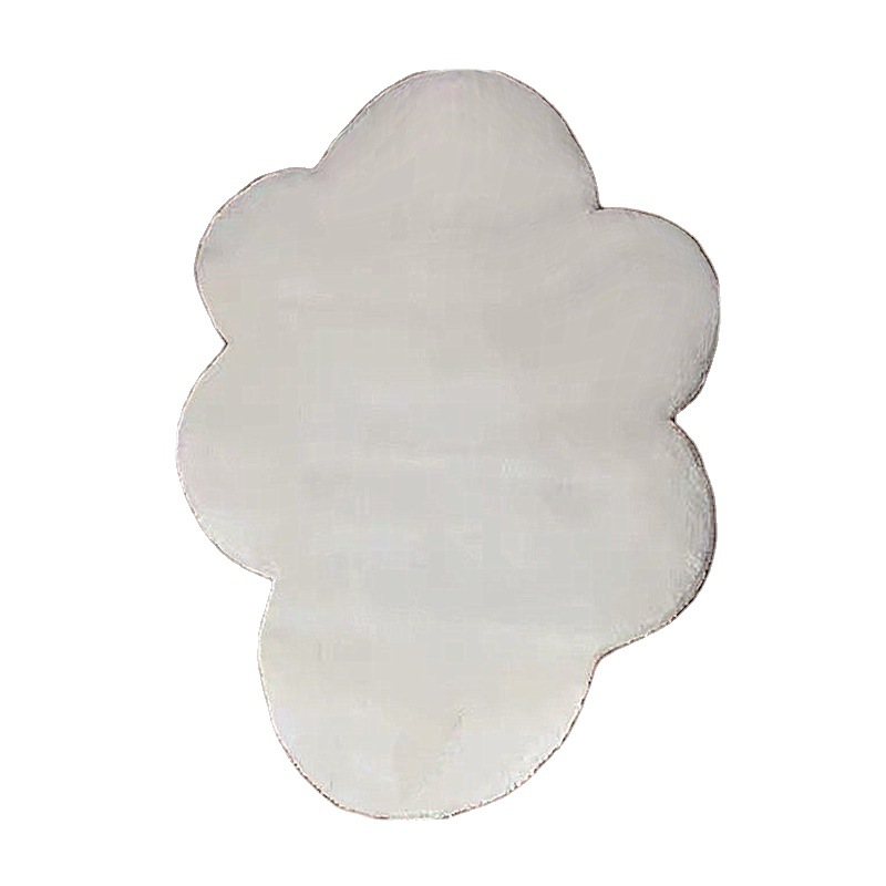 Nordic ins alfombra Corea del Sur lindo blanco nube alfombra del piso felpa habitación de los niños dormitorio estera de noche accesorios de la foto