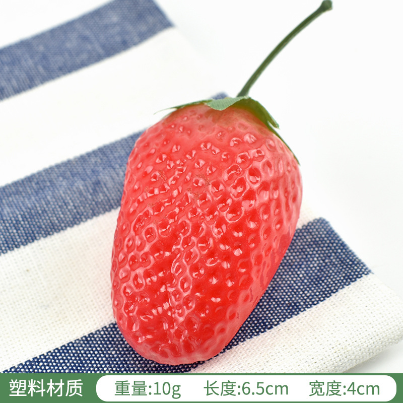Transparent 9 Long Strawberry