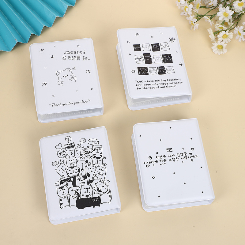 Circle Hollow ins Korean Style Fresh Love Letter 3-inch Poraritac Photo Album Mini I Goo Kaka Album Certificate Collection Album