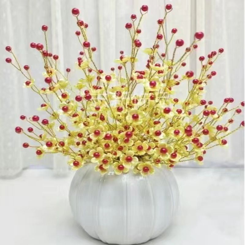 ■●幸福花(富贵金花瓣+吉祥红花心)●■