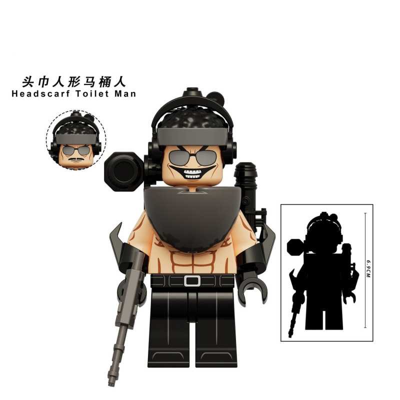 新しいタイタンモニターメンズドクタートイレビルディングブロックミニフィギュアテレビオーディオマン子供用組み立ておもちゃスピーカーメンズ|undefined
