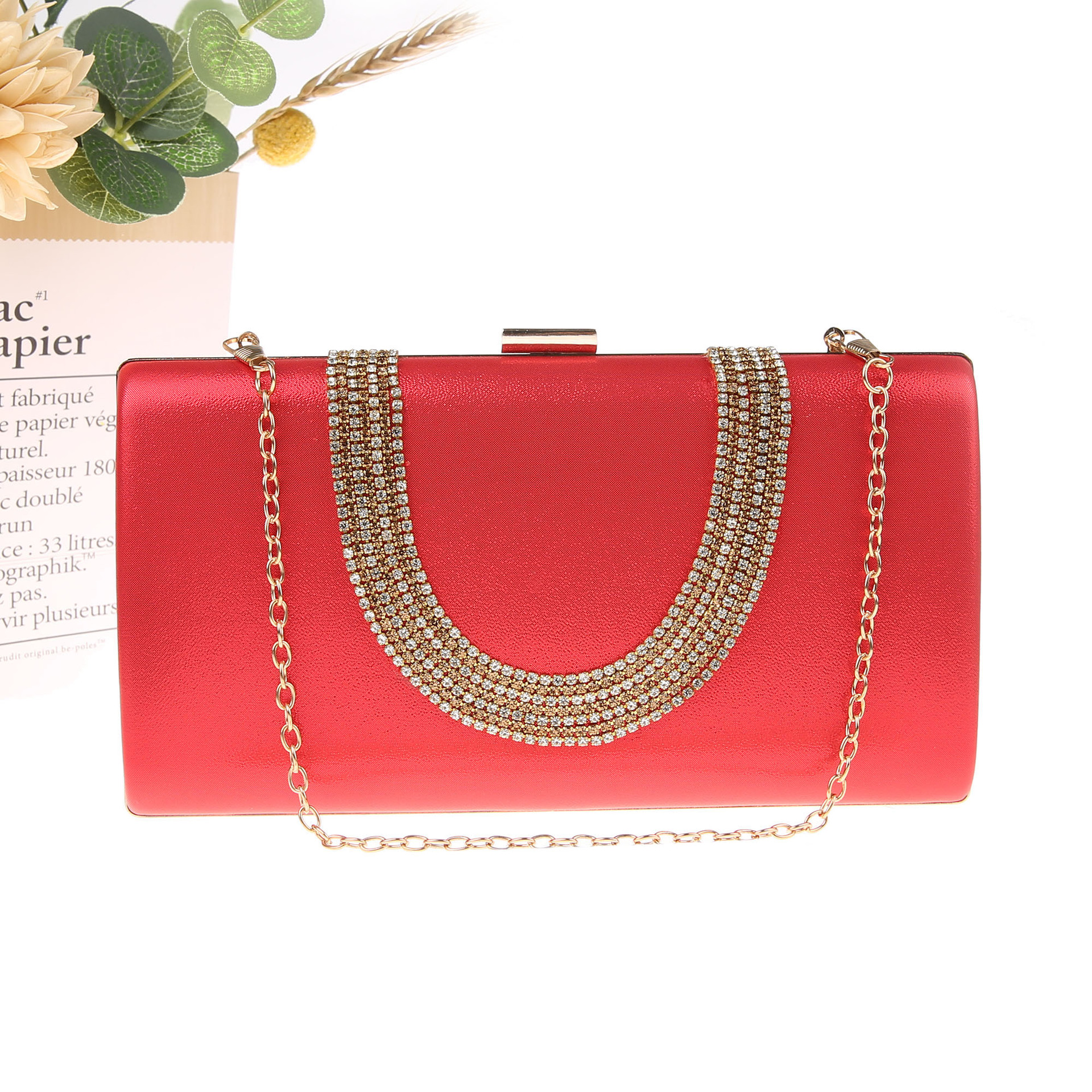Bright red