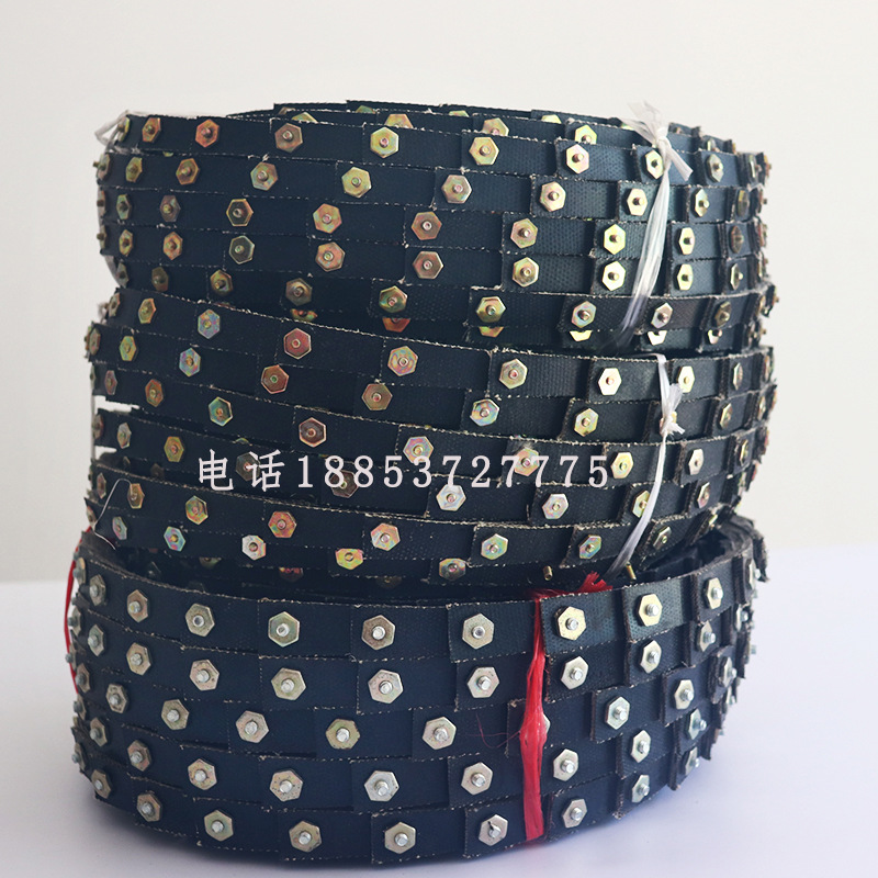 适用于A/B/C型传动不拉长万能带/b17加钉穿孔式活络带性能参数