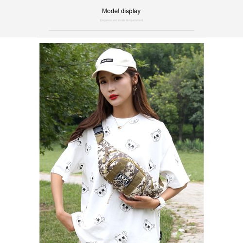 New Men and Women Multifunctional Waist Bag Outdoor Sports Crossbody Bag Cash Register Business Phone Pocket Wallet Wholesale
