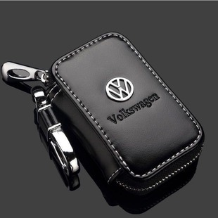 Universal Volkswagen Key Bag Cover Waist Hanging Cowhide Keychain Buick Keychain Mercedes-Benz Lexus