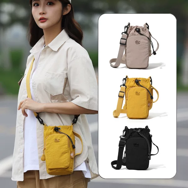 Martha's Korean-Style Ins Shoulder Bag, Casual and Fashionable Small Bag, Simple and Lightweight Single-Shoulder Crossbody Bag, Phone Bag for Women