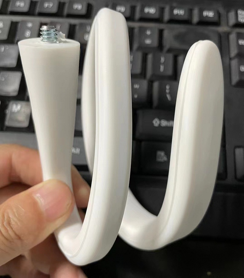 Cámara soporte Monitor soporte silicona + barra de aluminio interior y exterior telescópica varilla de silicona