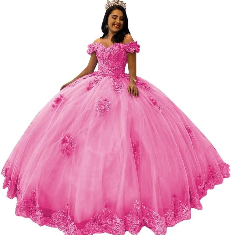 Aliexpress pequeña cola de hombro dulce vestido de fiesta vestido de adulta vestido de encaje con cuentas