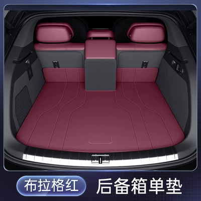 surrounded by 2024 car decoration | Trunk Mat - prague-red-trunk-single-mat-denza-z9gt