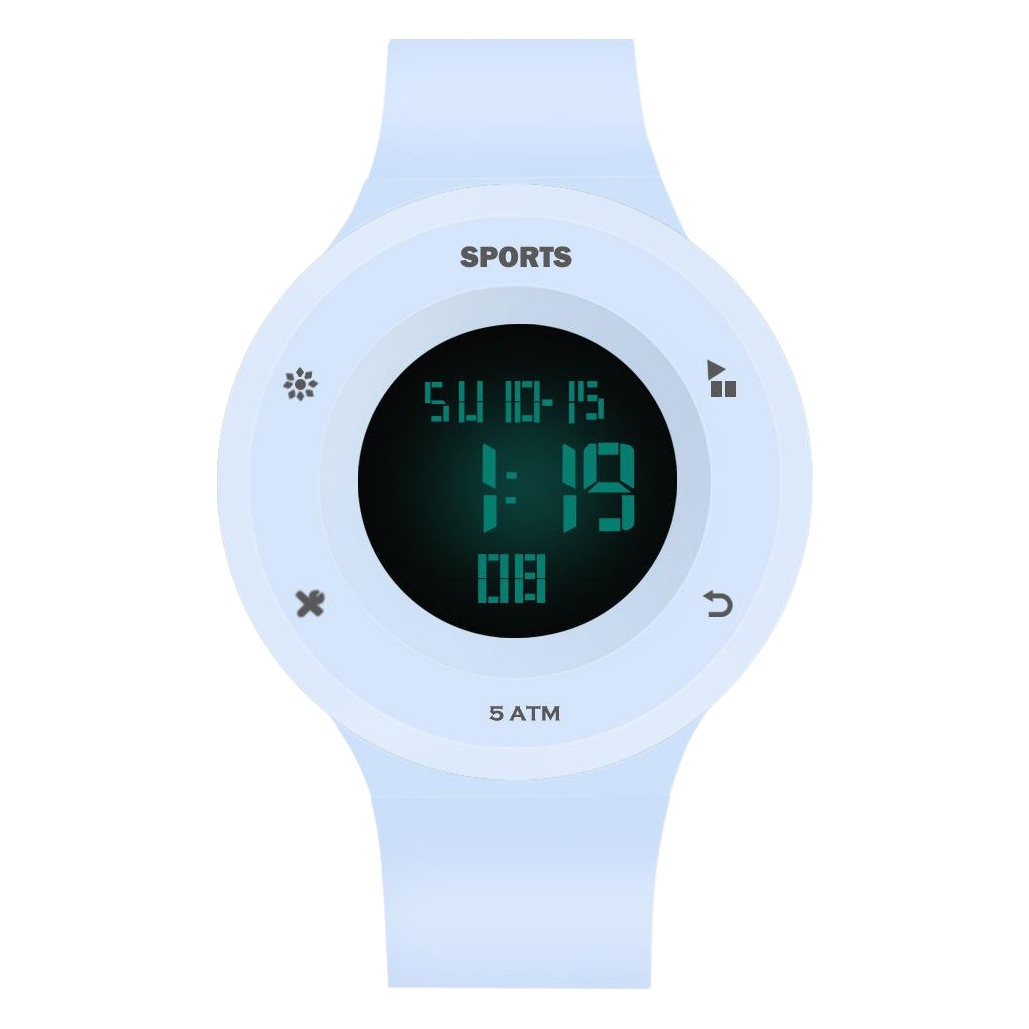 Relojes modernos para hombres y niñas, relojes deportivos luminosos para parejas, estudiantes de secundaria y preparatoria, relojes electrónicos LED de estilo moderno.