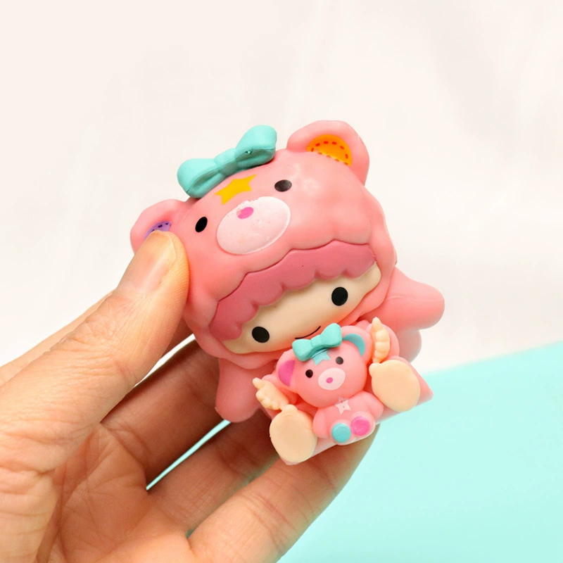 Hello Kitty, мини-фигурка в стиле персонажа, кукла для мальчиков и девочек, настольный декор