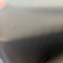 工厂做货PU皮革导电手套革握把革波浪地球纹压花防滑手套止滑护具