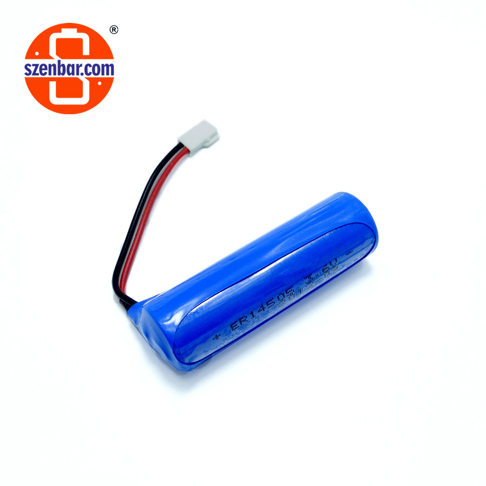 路障灯使用锂亚 焊接组合并联电池 ER14505M 3.6V 4800mAh