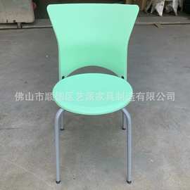 塑钢椅PP塑料现代胶板椅户外休闲现代简约餐厅塑料椅家具批发