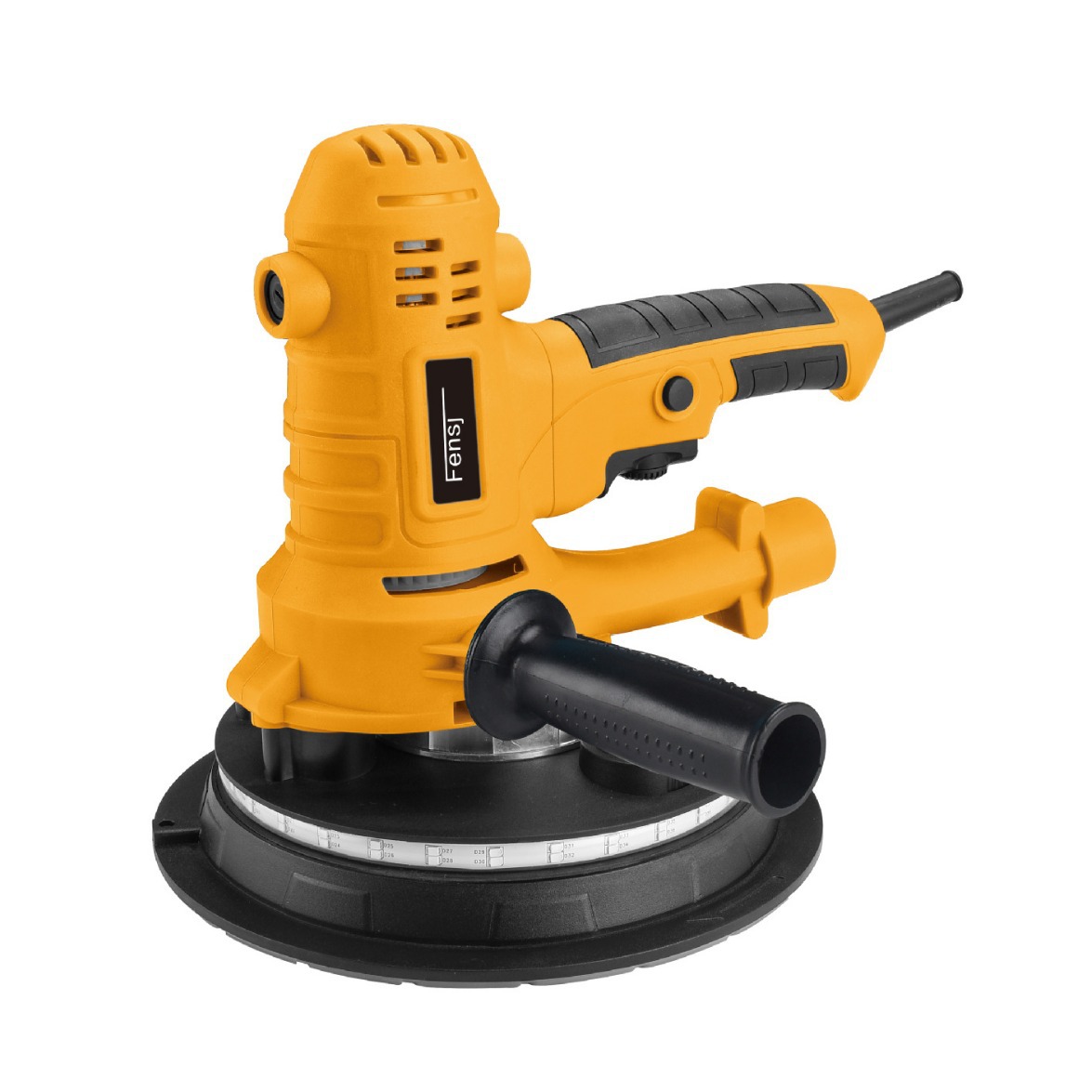 促销超低价格小额批发墙面腻子打磨机自吸尘带灯手持磨墙机