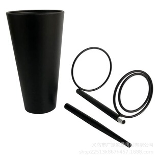 Iron Cemetery Flower Tube Indoor and Outdoor Magnesium Flower Pot Decoration Planting Tree Flower Stand Set Metal Factory Direct Sale