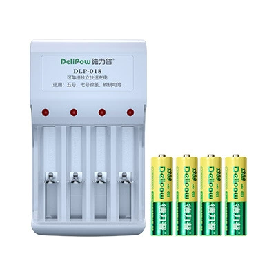 toy remote control Battery No. | Hibrid akkumulyator batareyaları - 4-slot-charger-yellow-green-no-5-1300-4-sections