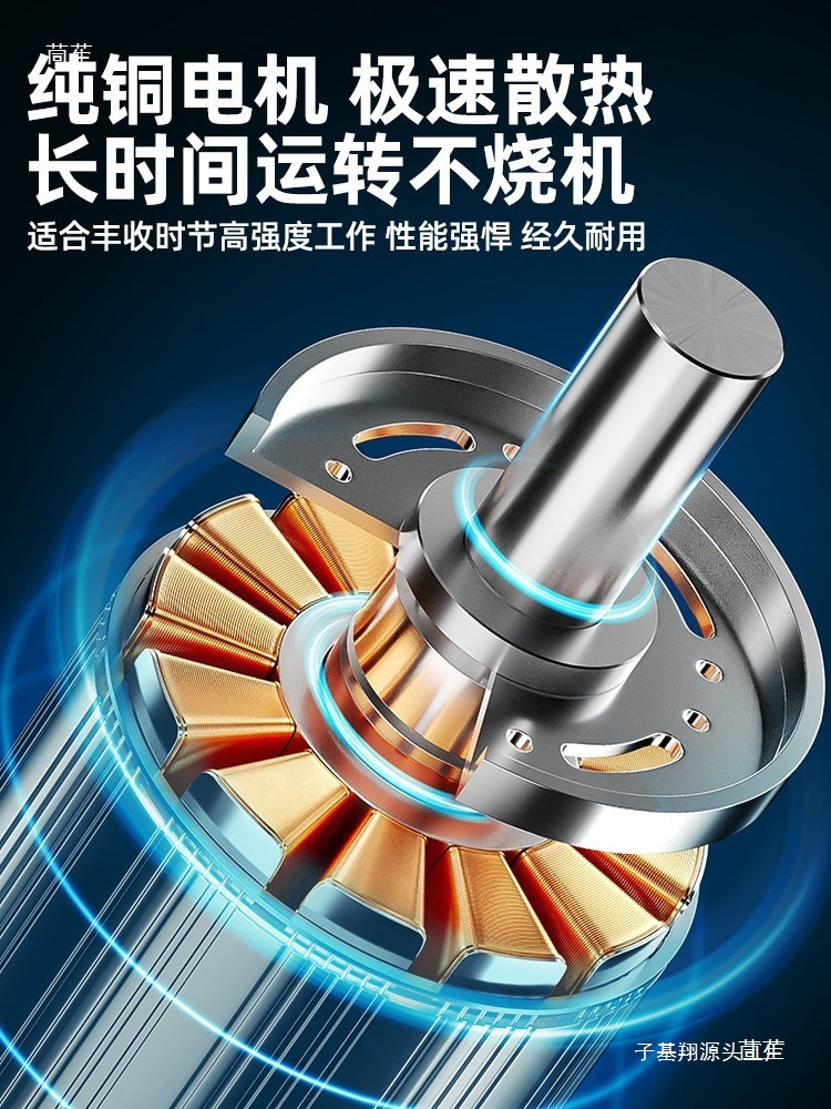 电动玉米脱粒机全自动家用小型双滚筒剥玉米器打玉米机器干湿两用