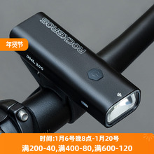 洛克兄弟自行車燈手電筒強光山地車前燈夜騎防水USB充電配件其他