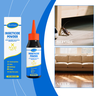 Moonspry Insecticide Powder Daily Home Kitchen Bedroom Convenient Cockroach Ant Dinotefuran Insecticide Powder
