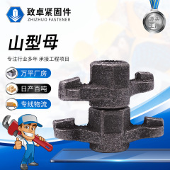 山型母建築用蝶形ナットは壁糸セットの階段形ナット鋳鉄山型ナットを通している