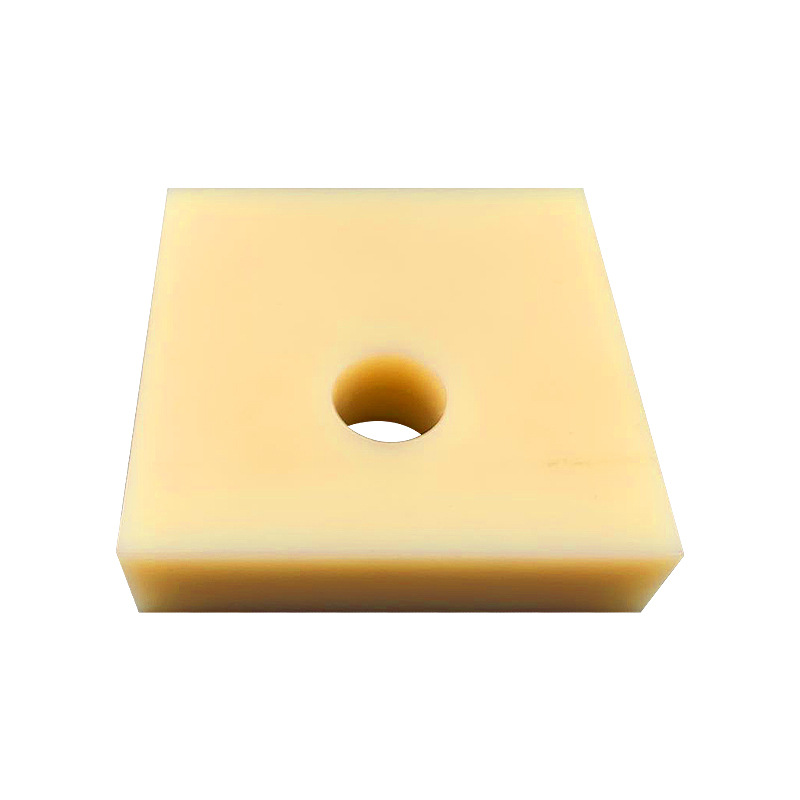 尼龙垫块加纤尼龙板 高强度自润滑增强工程塑料板机械零件尼龙板