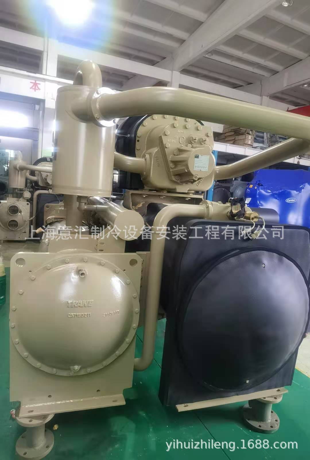 二手水冷螺杆机销售特灵冰水机RTHDC2F2F3  983.1kw