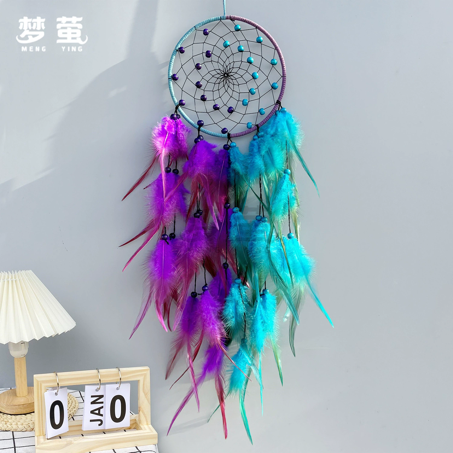 Indian Catcher Dream Network Room decoration of simple wind dual -color dream network home decoration hanging dream network pendant