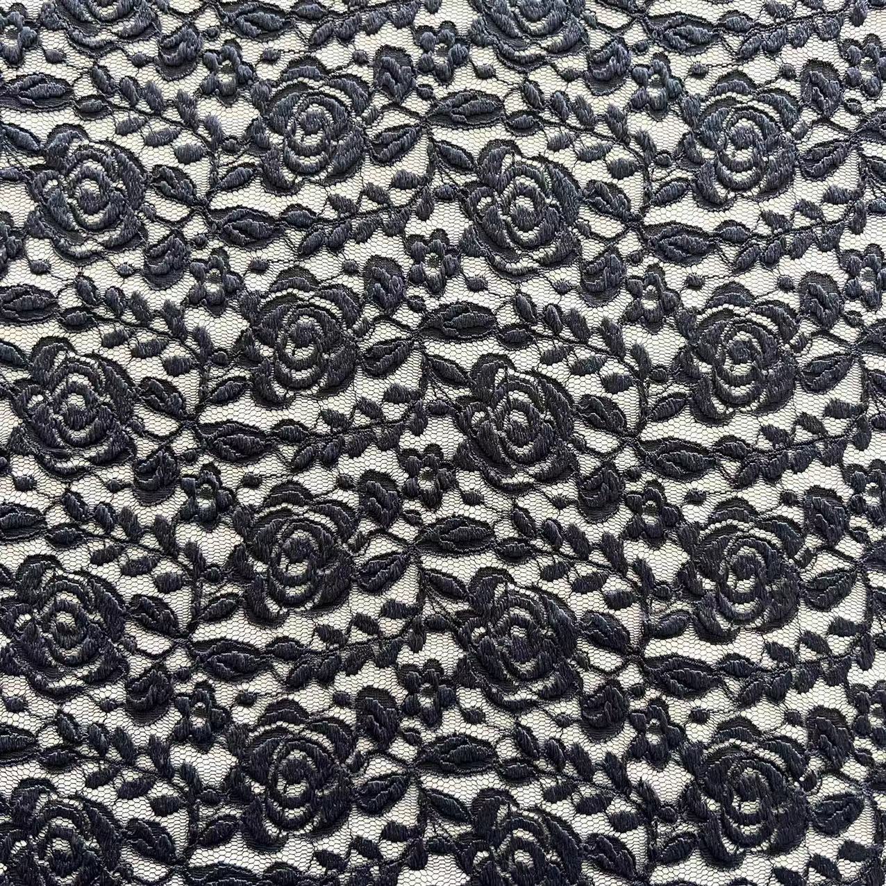 蕾丝面料 压纱立体弹力蕾丝布 蕾丝花边 连衣裙蕾丝 连衣裙蕾丝