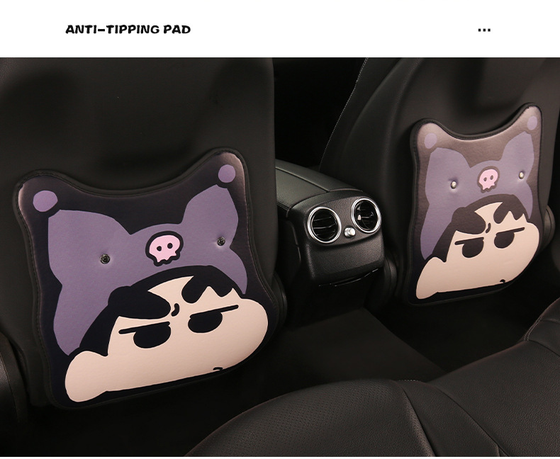 Crayon Shin-Chan Ladies Cute Cartoon Car Seat Back Anti-Kick Pad Car Seat Rear Seat Back Anti-Fouling Pad