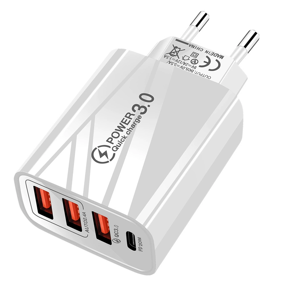 Мультиточечный USB+Typec зарядное устройство, многофункциональные стержни подходят для Apple, Android, Huawei, General Pores