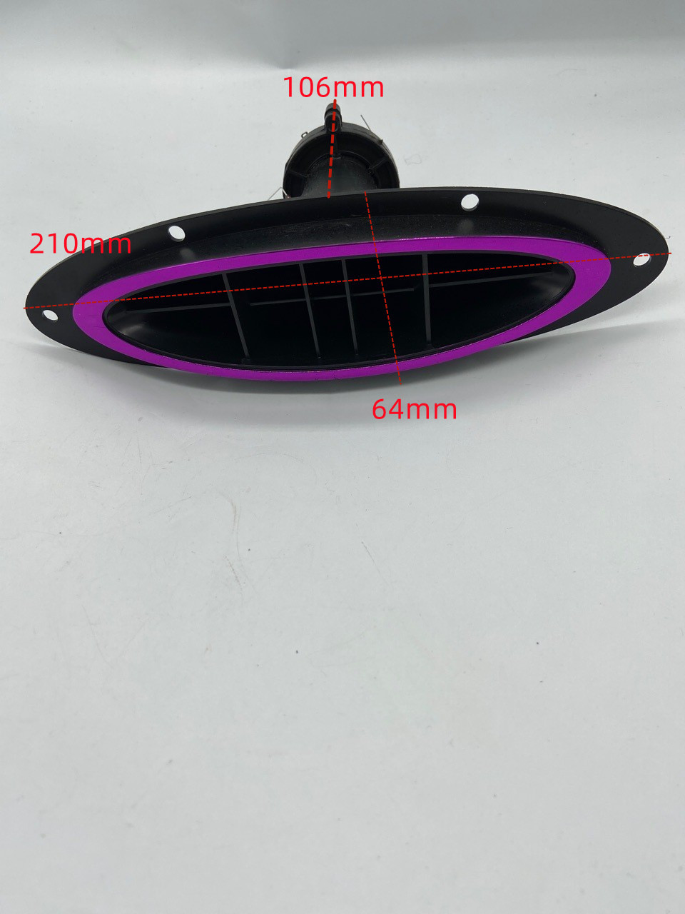 Fábrica al por mayor caja de escenario cuerno colorido cuerno de luz con luz cuerno piezoeléctrico cuerno con luz redonda cuerno