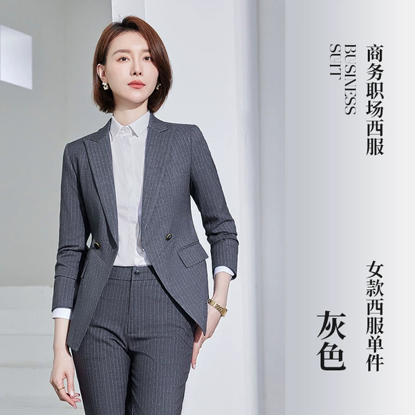 Female-Gray suit