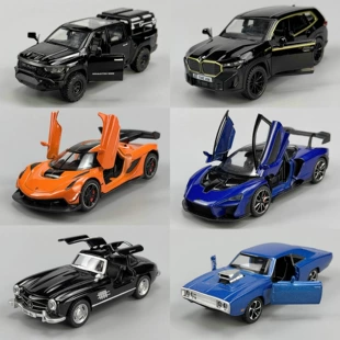 Металлические модели суперкаров Lamborghini Mercedes Toyota Dodge BMW