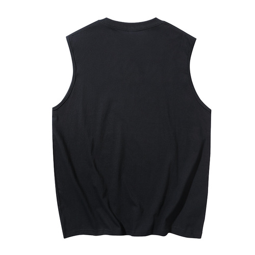 230g 100% Cotton Sleeveless Vest for Men – Summer, Sweat-Absorbent, Breathable, Seamless, Combed Cotton Sports & Casual Waistcoat