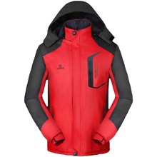 男式冲锋衣冬季加绒加厚保暖抗寒耐磨工作服男装运动服制LOGO印字