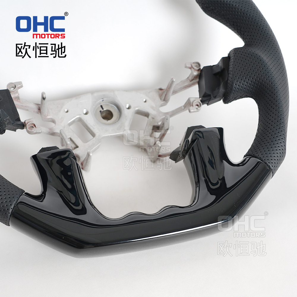 Suitable for Nissan 12-18 Patrol Car Steering Wheel Modification and Upgrade Spray Black Elegant Off-Road Suv Steering Wheel