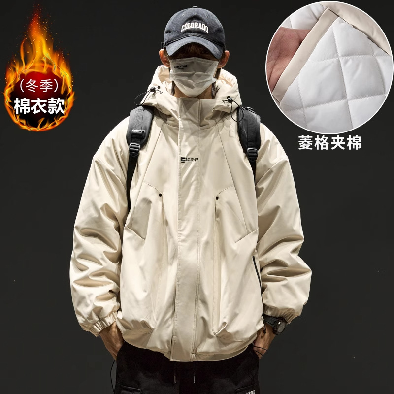 라이트카키 [겨울 면코트]