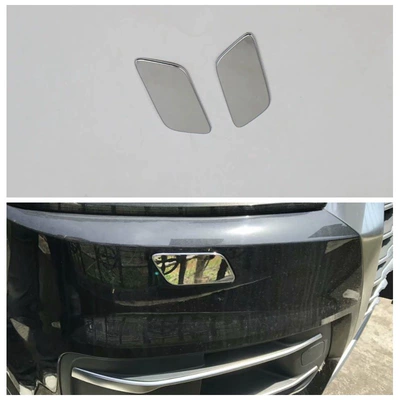 16 Audi Q7 Exterior Modification Şüşə kənarı xromları/moldingləri - electroplating-headlight-water-spray-cover2