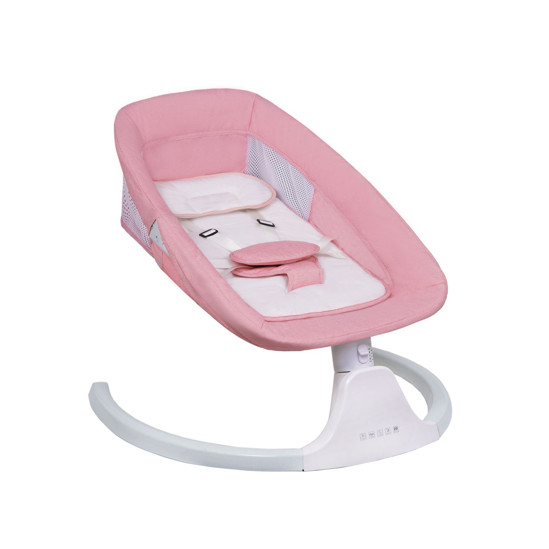Silla de mecedora de bebés directa de fábrica puede acostarse y ajustar el ángulo de la mecedora de bebés para dormir bebés paquete de regalo de luna llena