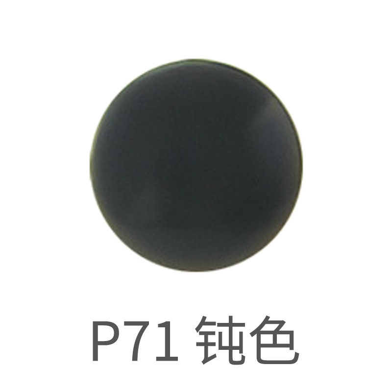 60 colores en stock T5 botón a presión de plástico pequeño lote de resina botón a presión ropa de bebé protección del medio ambiente POM botón a presión de plástico