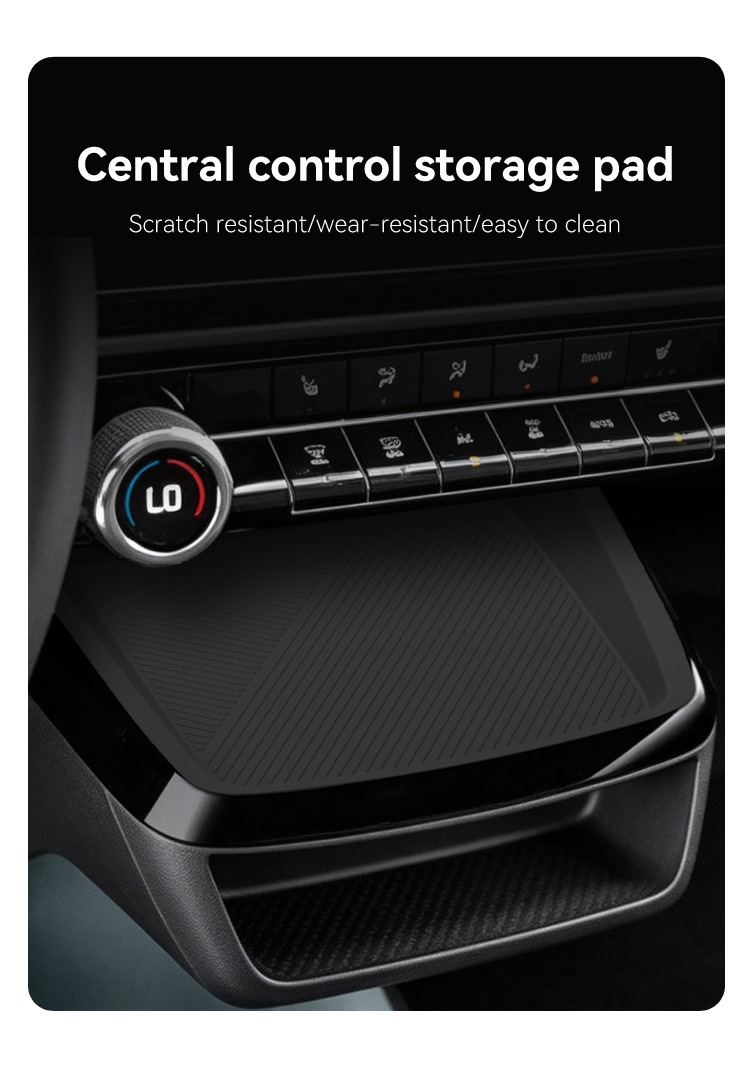 Suitable for 27 Chevrolet CHEVY BOLT EV wireless charging silicone anti-slip mats, car accessories and modification parts